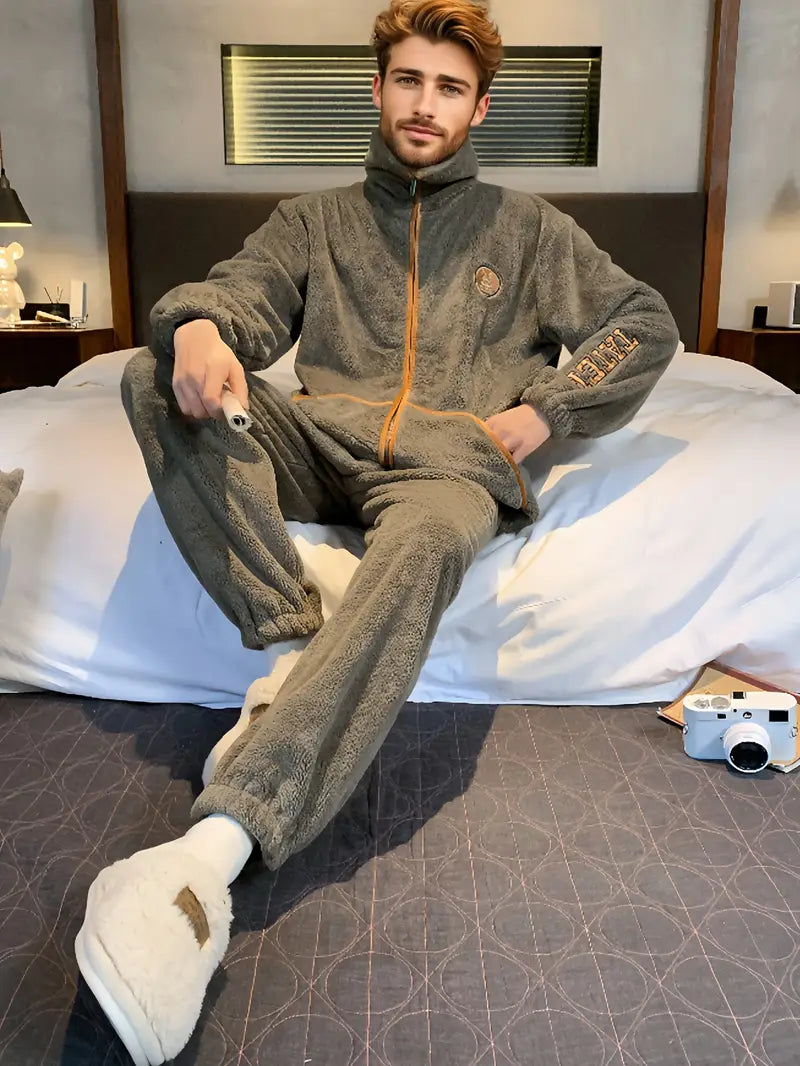 Gustav - Zweiteiliges bequemes Pyjama-Set für Männer