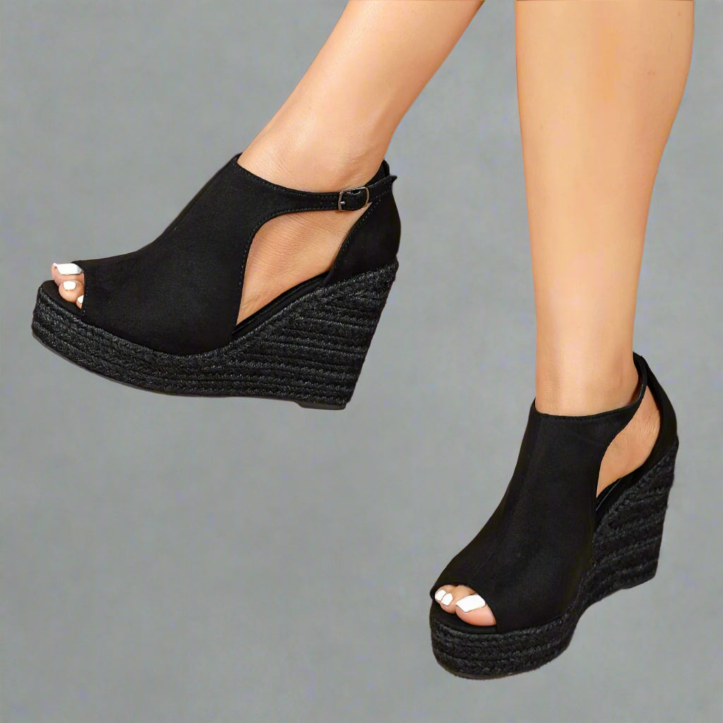 Marla | Stretchsandalen mit Absatzkomfort