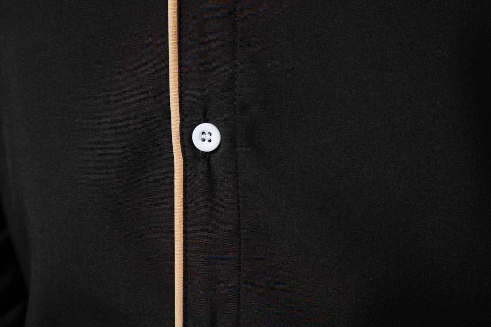 Leonard – Lässiges Langarmshirt mit Kontrastfarben