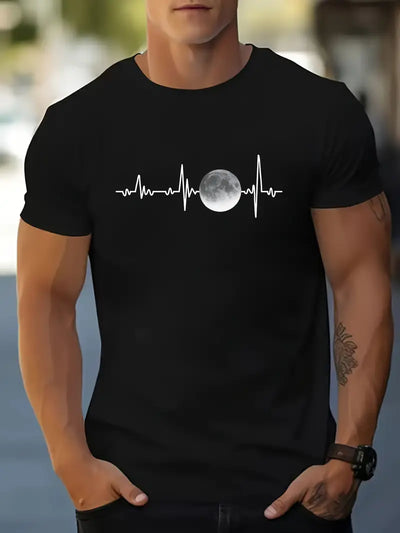 Augustin - Elegantes Rundhals T-Shirt für Herren