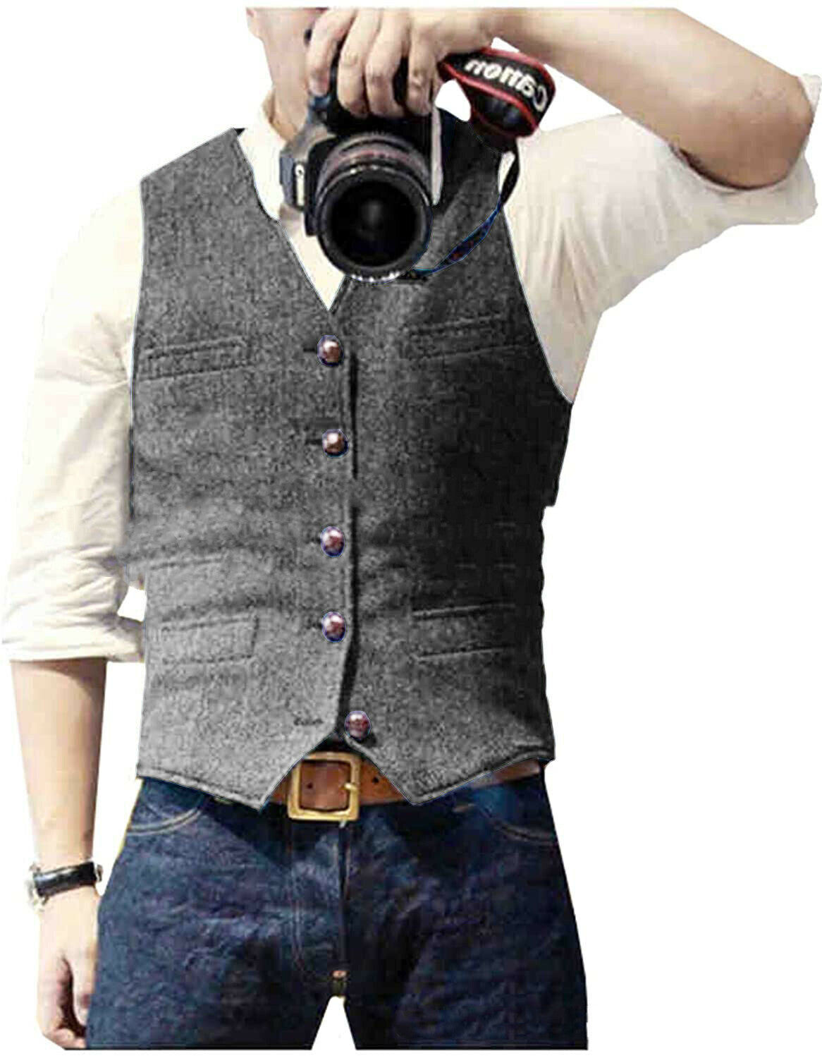 Felix – Slim Fit Herrenweste für Hochzeiten