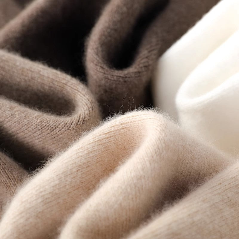 Abigail – Weite Damenhosen aus Wolle