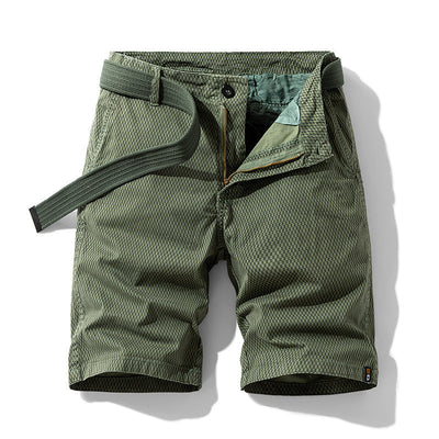 Felix – Gestreifte Retro-Baggy-Cargo-Shorts für Herren