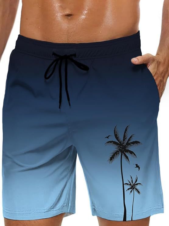 Philip – 3D Gedruckte Sommer-Shorts mit Hawaii-Muster
