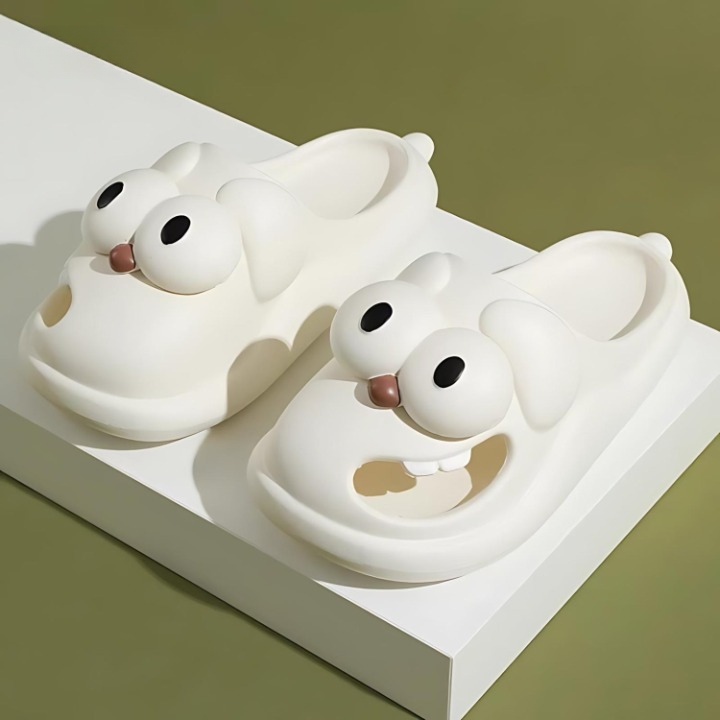 Cartoon-Hausschuhe mit Komfort und Charakter - PawJoy™ Cozy Pup Pantoffeln