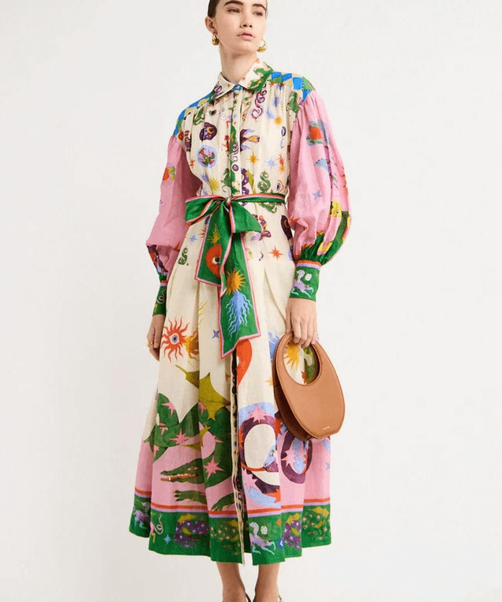 Dorthe™ | Elegant Italienische Maxikleid