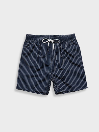 Maritimes Herren Sommer-Set | Gestreiftes Hemd & Shorts