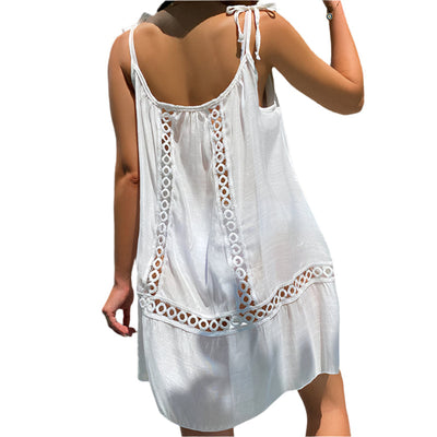 Tyra - Boho brasilianisches Mini-Strandkleid