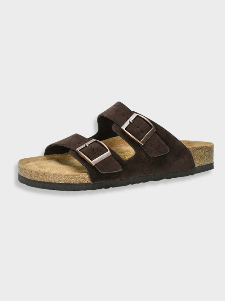 Oslo Arizona Damensandalen – Bequeme Vegan Leder Sandalen