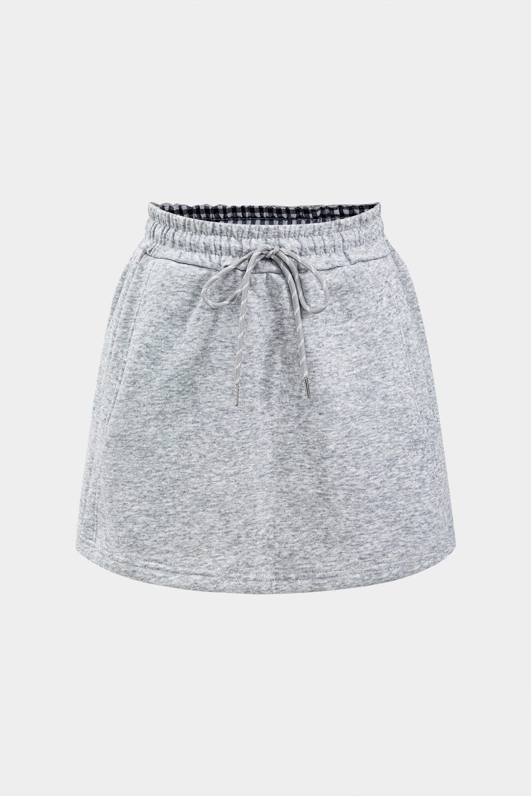 Elsa | Zweiteiliges Sweat-Set mit karierten Details