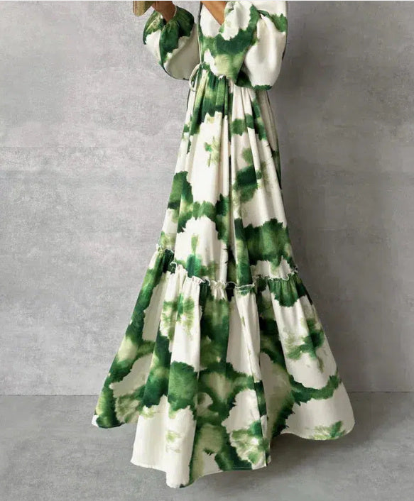 Carly – Stilvolles Damenkleid mit Langarm