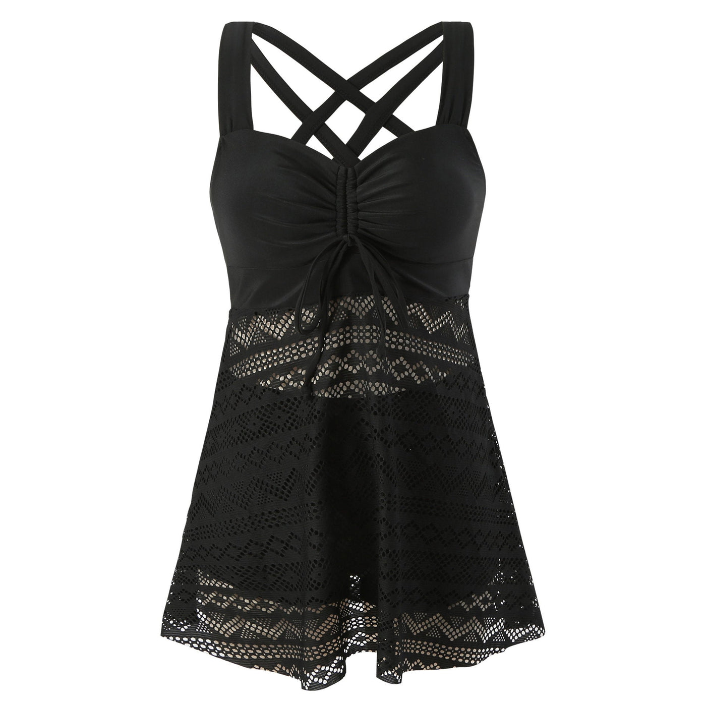 Sue – Rückenfreier Einteiler mit Schnürung