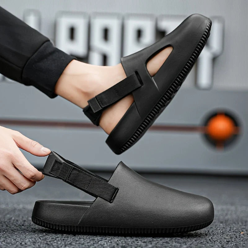 Florian - Modische Herren-Rutschsandalen