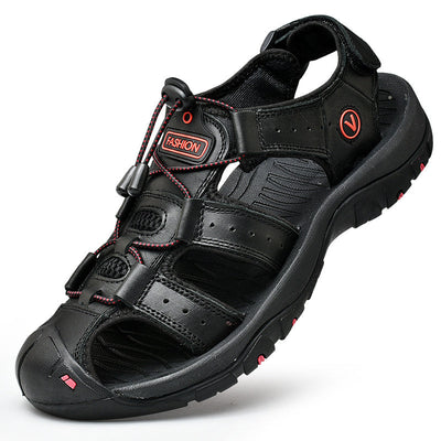 Warren – Modische Herren-Sandalen aus veganem Leder für den Outdoor-Sport