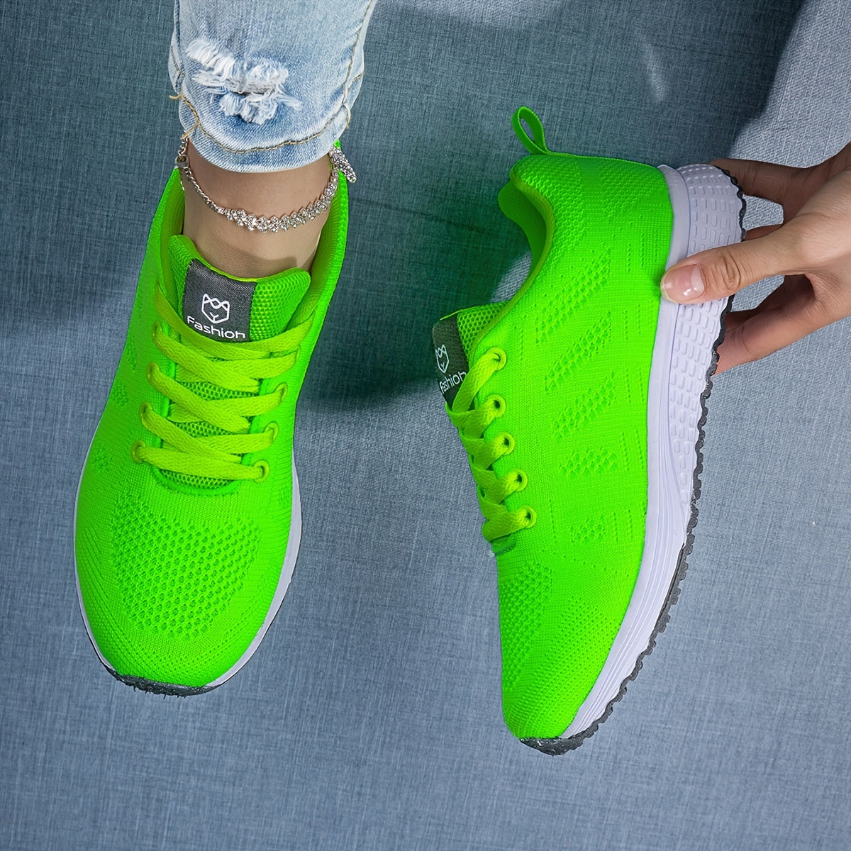 Atmungsaktive Damen-Turnschuh