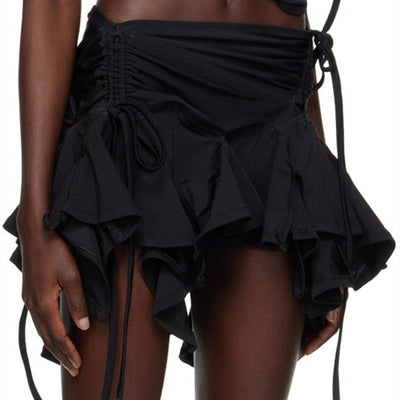 Jasmine – Modischer A-Linien-Rock in Einfarbig