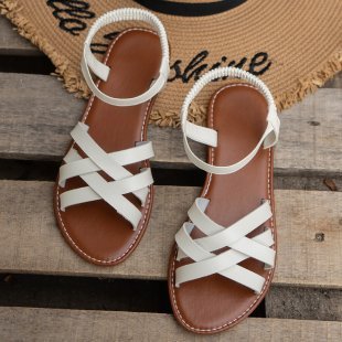 Valeria - Braided leather sandals