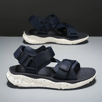 Melvin - Rutschfeste Sandalen mit Haken und Ösen für Männer