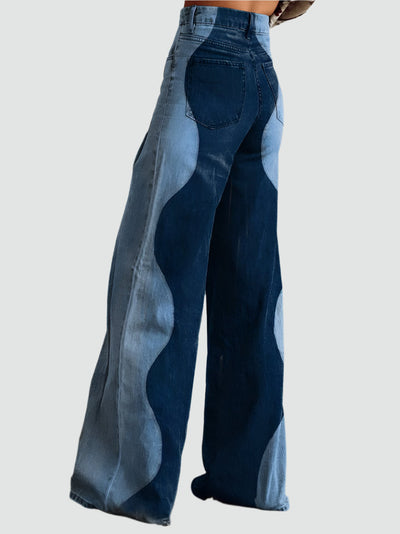 Solen | Vintage Weit geschnittene Hose