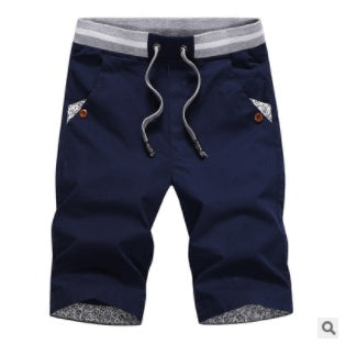 Herren Freizeit-Bermudashorts mit Kordelzug und sportlichem Look