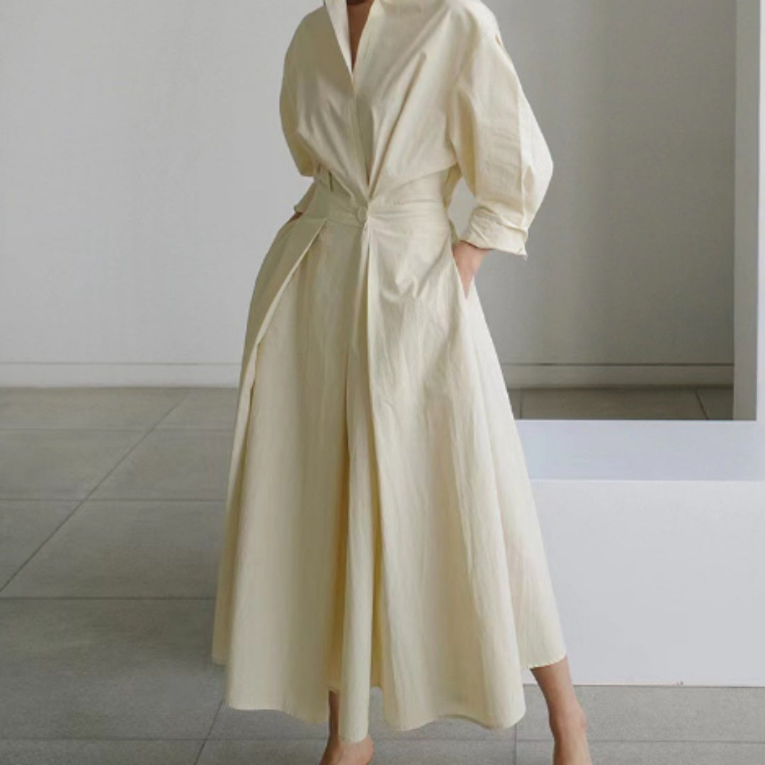 Joy – Langarm-Bluse mit elastischer Taille