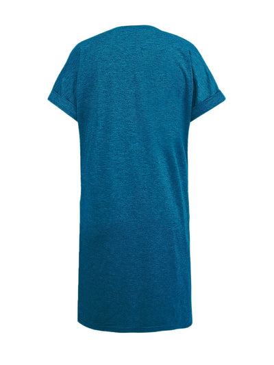 Luftiges Freizeitkleid mit Taschen – Kurzarm, Sommer & Frühling