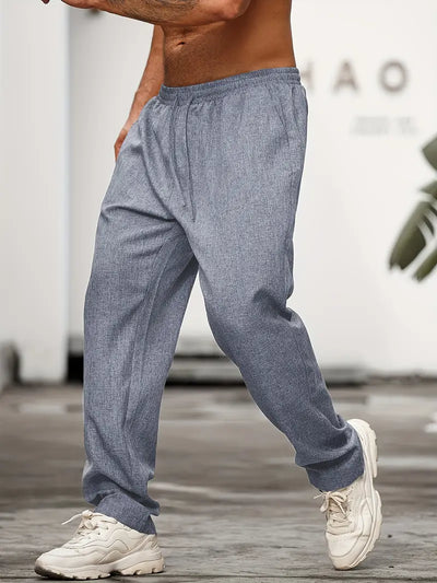 Solomon - Lässige Herrenhose mit Kordelzug