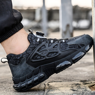 Atmungsaktive Bequeme Arbeitsschuhe mit Stahlkappen