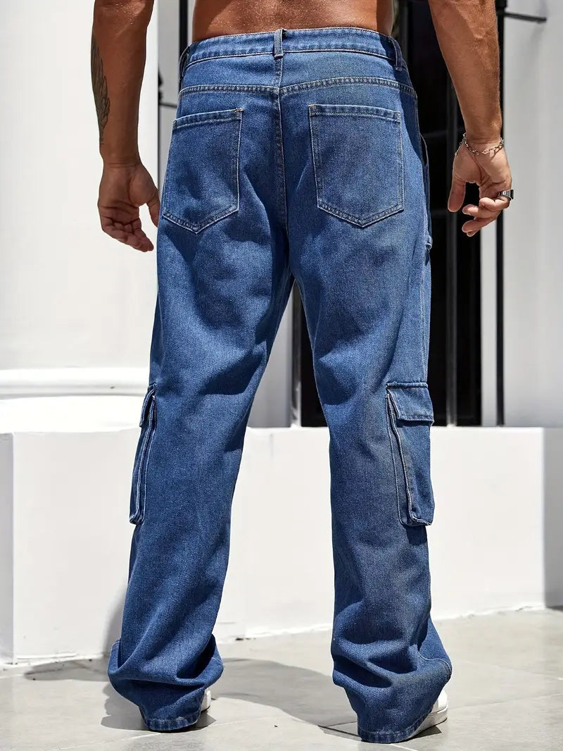 Jude - Herren Baumwolljeans mit mehreren Taschen