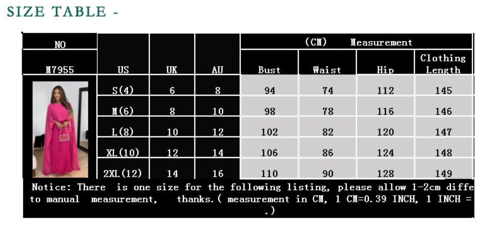 Margaret – Chiffon-Kleid mit weitem Saum