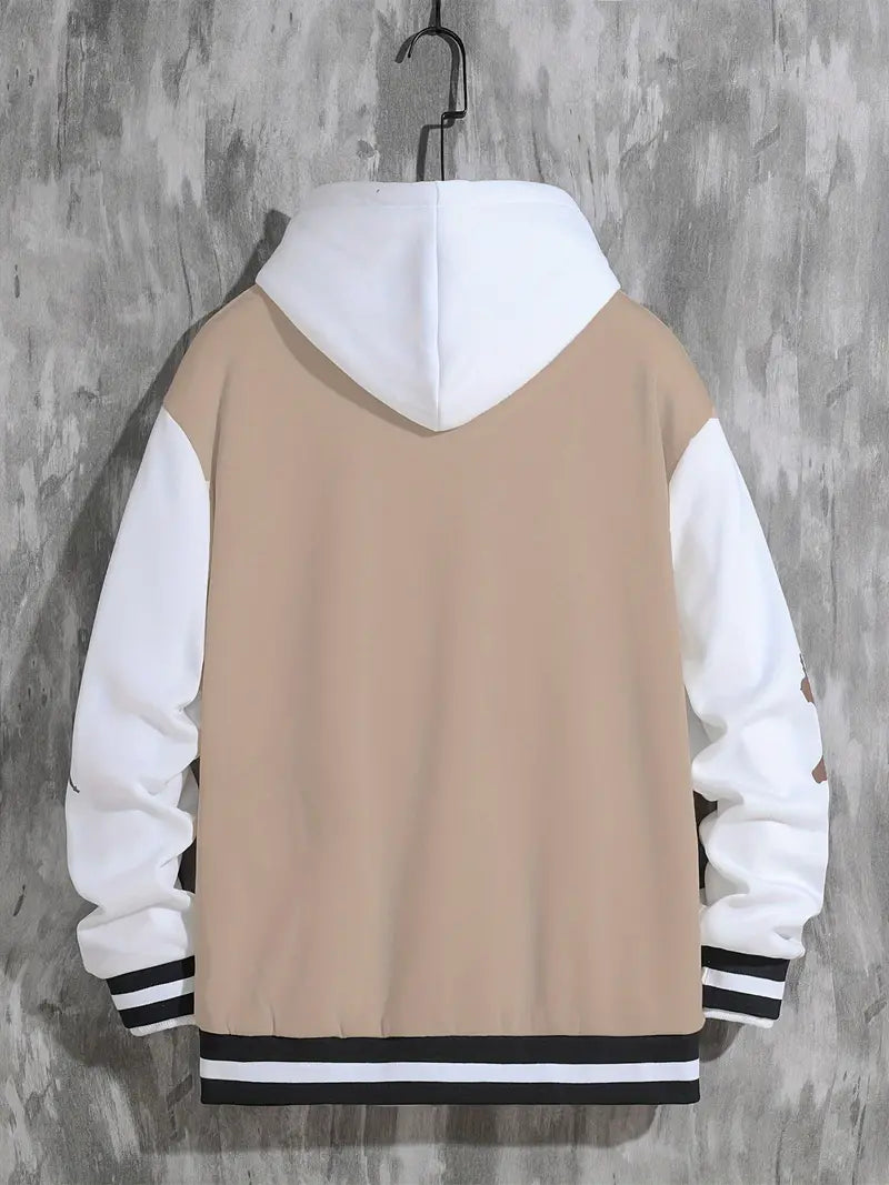 Baseballjacke mit Kapuze für Herren