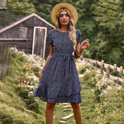 Marion – Sommerliches Freizeitkleid mit Rundhals