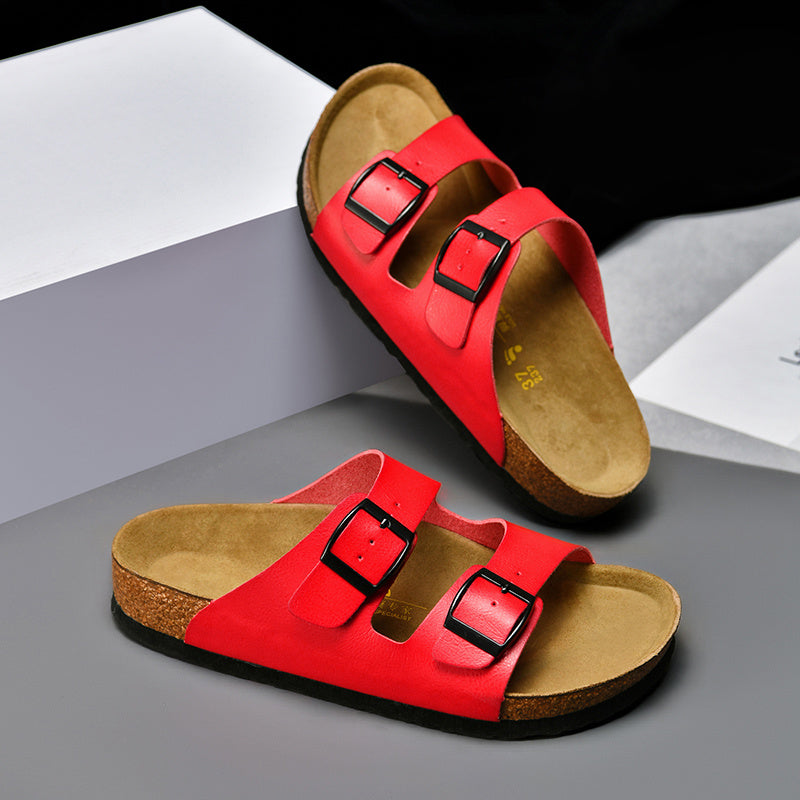 Mick – Herren-Sommersandalen aus veganem Leder