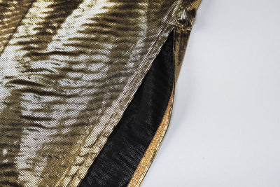 Amanda – Rückenfreies, Schlichtes Damenkleid mit Schlitz