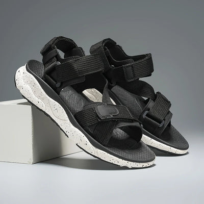 Melvin - Rutschfeste Sandalen mit Haken und Ösen für Männer