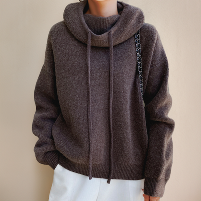 Ophelia® | Oversize Kapuzenpullover Strick