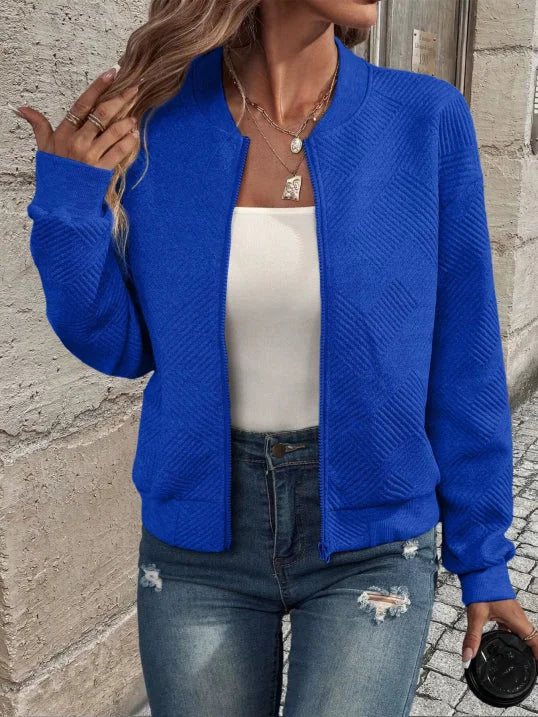 Damen Bomberjacke in minimalistischem Design