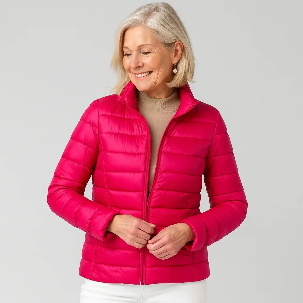 Damen Steppjacke mit Reißverschluss