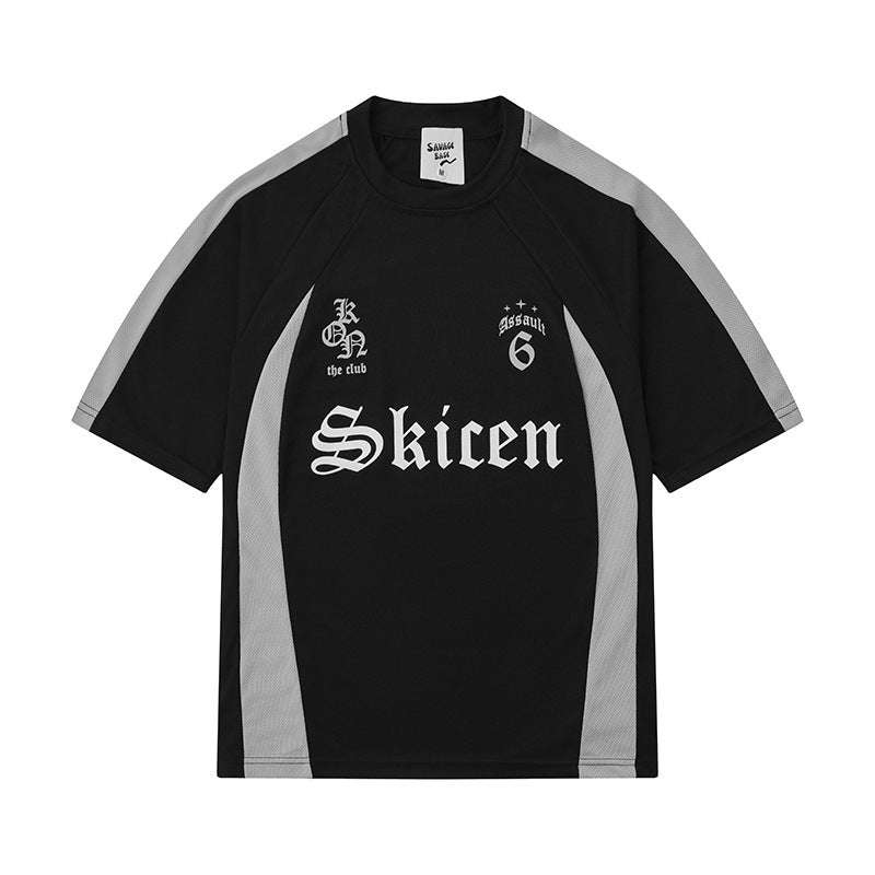 Herren Hip-Hop Streetwear T-Shirt mit Print – Skicen Urban Style Freizeitshirt