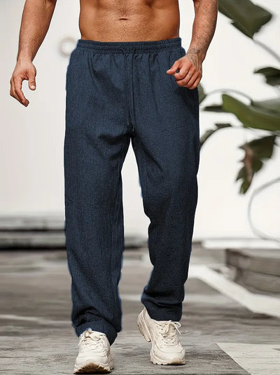 Solomon - Lässige Herrenhose mit Kordelzug