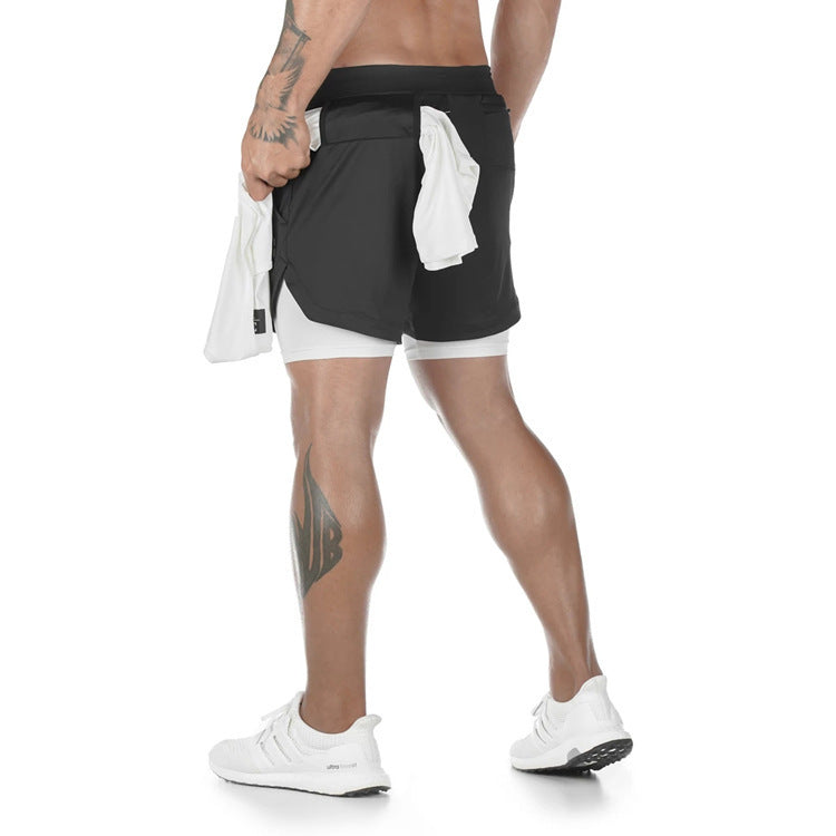 Justin – Locker geschnittene Herren-Laufshorts für Sport und Freizeit