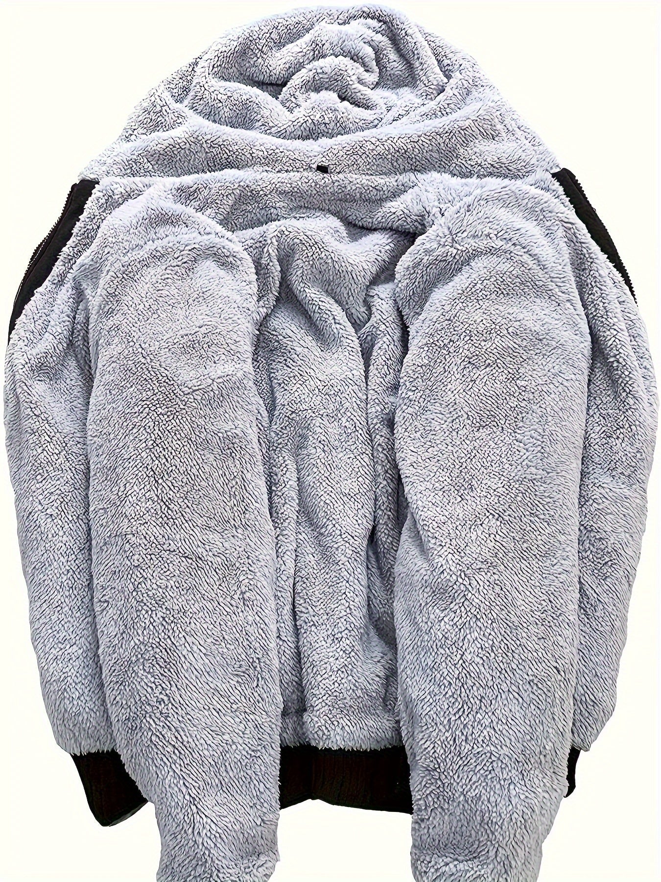 Stilvolle Gefütterte Kapuzenjacke mit Taschen