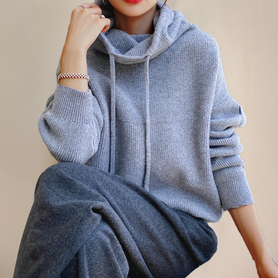 Ophelia® | Oversize Kapuzenpullover Strick