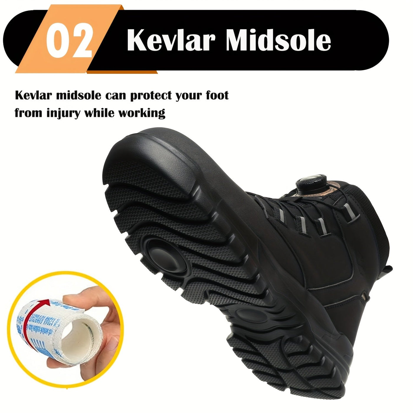 Rolf Sicherheitsschuhe für Männer mit Stahlkappe