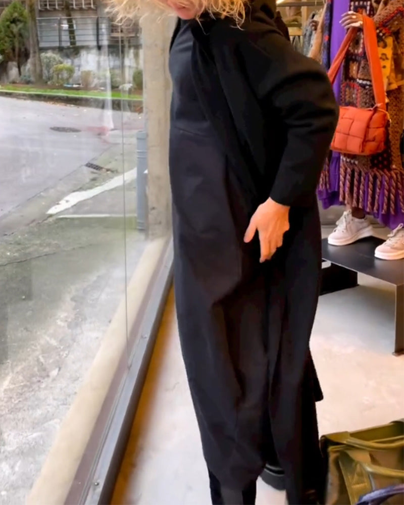 Clara - Frühlings-Midikleid mit Bauchkaschierung