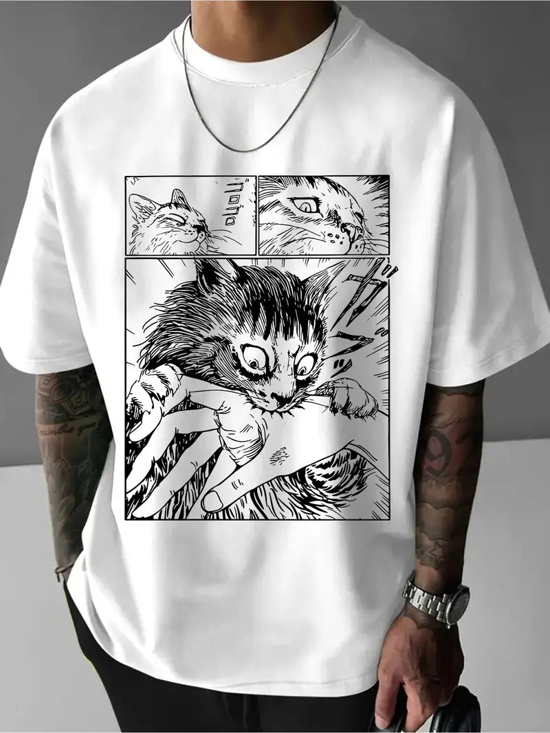 Jared - Lässiges Rundhals-T-Shirt für Herren