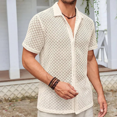 Moreland - Atmungsaktives Sommershirt für Herren mit Mesh-Design