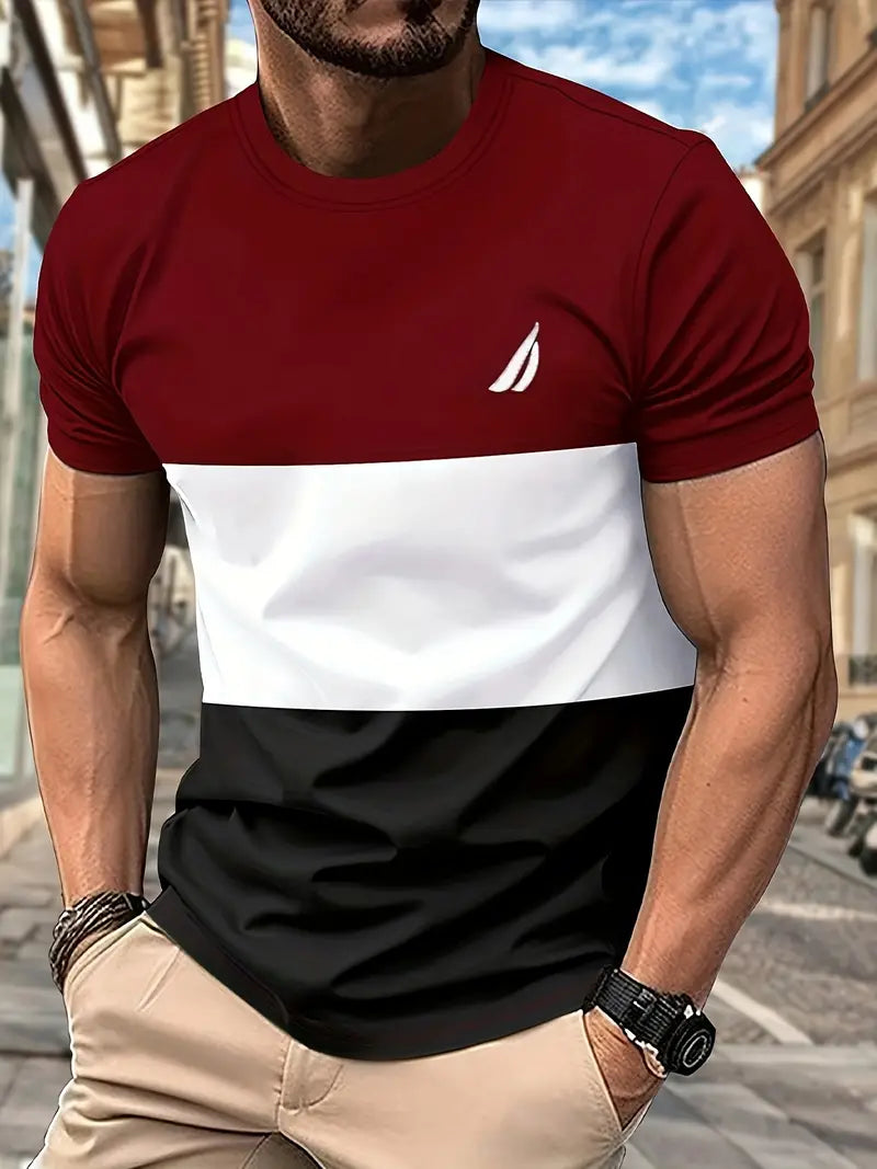 Jerome - Herren Casual Rundhals-Shirt