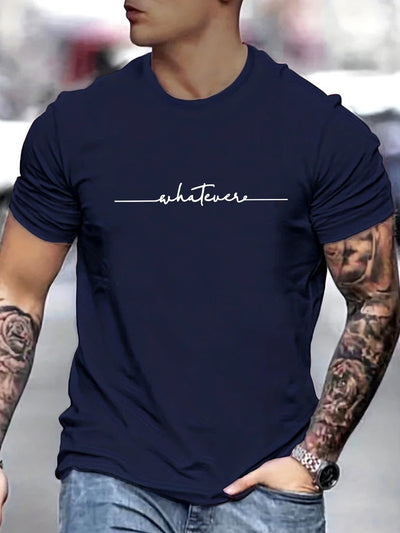 William – Lustiges Bedrucktes Herren T-Shirt mit Rundhals