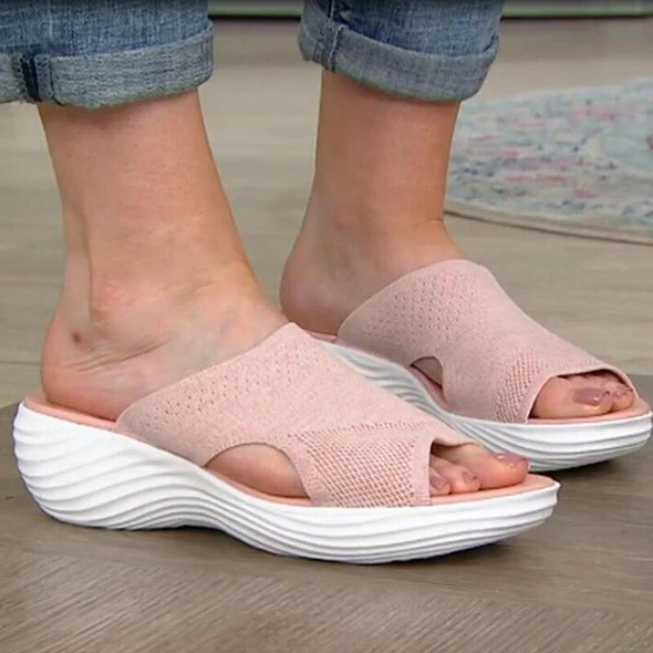 Slip-On Keilsandaletten für Damen